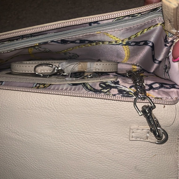 Nicole Lee Straw Clutch Handbag - Picture 2 of 2